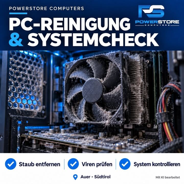 🖥️ Auch dein Computer verdient etwas Pflege! Wird dein PC laut, heiß oder läuft nicht …
